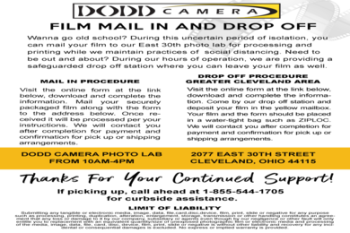 Film Mail In & Drop Off Procedures