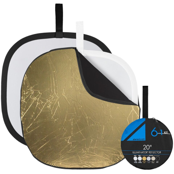WESTCOTT 22" Reflector Kit 6 in 1