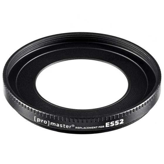 ProMaster ES52 Lens Hood Canon (Compatibility in notepad)
