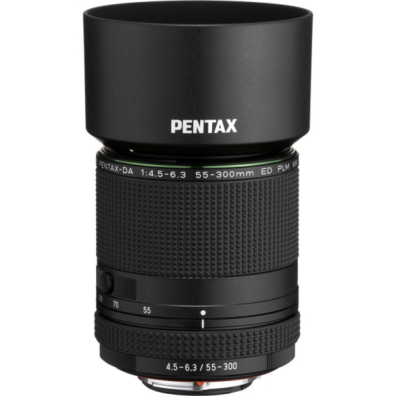 PENTAX HD 55-300mm f4.5-6.3 ED PLM WR RE Lens