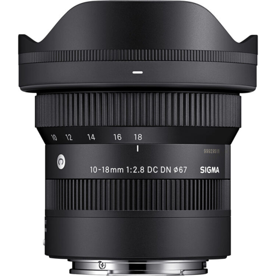 SIGMA 10-18mm F2.8 DC DN Contemporary Lens for Sony E