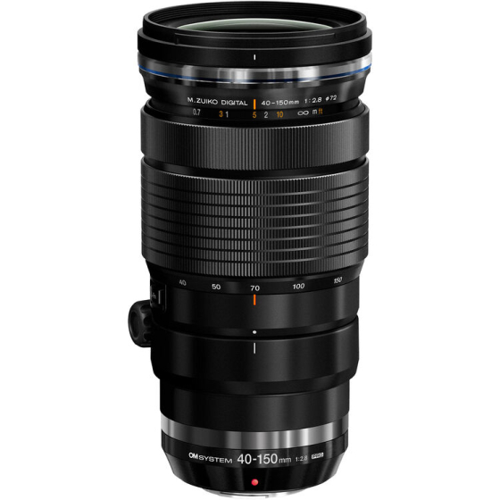 OM SYSTEM 40-150mm F2.8 Pro Lens Black micro 4/3
