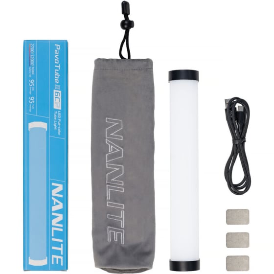Nanlite PavoTube II 6CP (10") RGB LED Tube Light