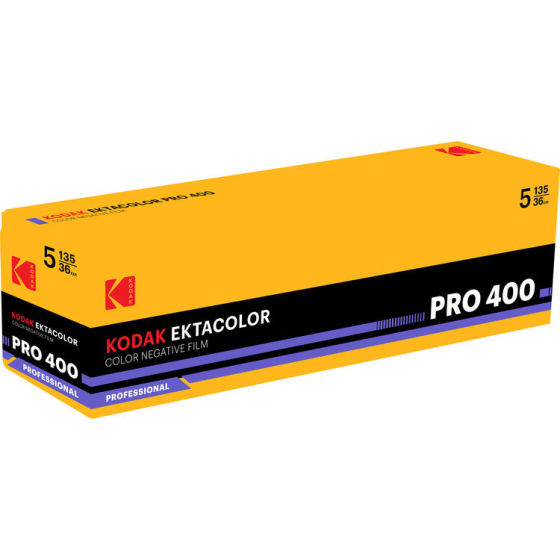 Eastman Kodak Ektacolor Pro 400 36EXP 35mm (5-Pack)