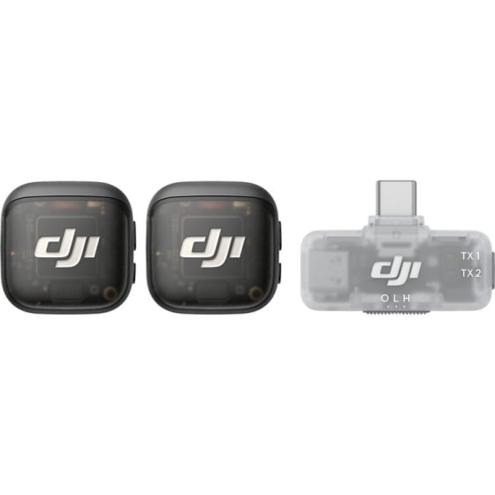 DJI Mic 3 (2 TX + 1 Mobile RX)