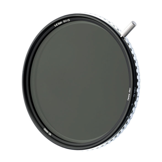 NISI True Color ND-VARIO Pro Nano 1-5stops Variable ND - 72mm