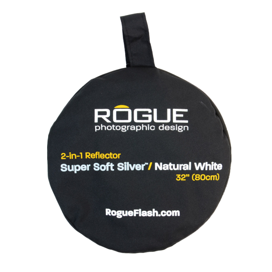 ROGUE Reflector 32" Silver & White 2 in 1