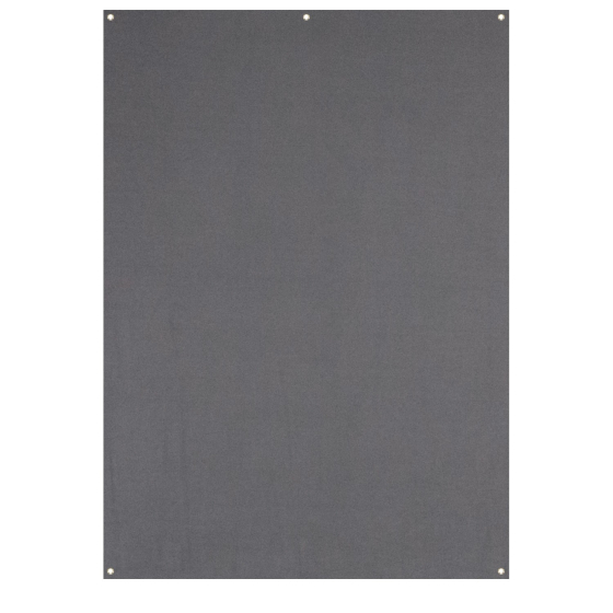 WESTCOTT X-Drop Wrinkle-Resistant Backdrop - Neutral Gray 5' x 7'