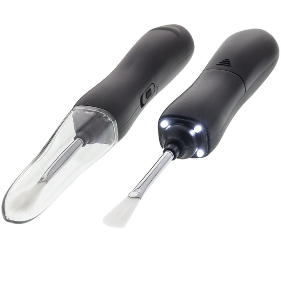 DUST PATROL Powered Sensor Cleaning Brush with 4 LED