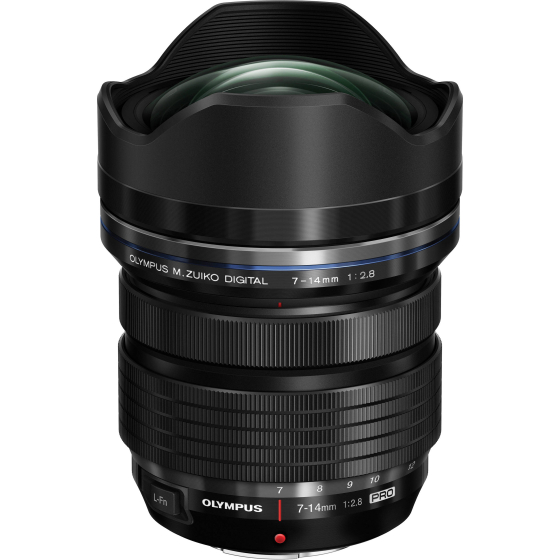 OLYMPUS 7-14mm f2.8 PRO ED Lens Black Micro 4/3