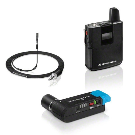 SENNHEISER AVXMKE2 Lavalier Set Transmitter w/ plug on receiver