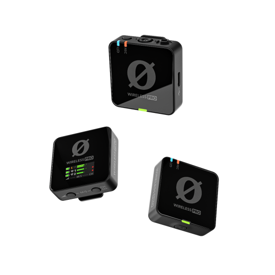 RODE Wireless PRO 2-Person Clip-On Wireless Microphone System