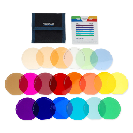 ROGUE Gels: Lighting Filter Kit for Rogue Grid