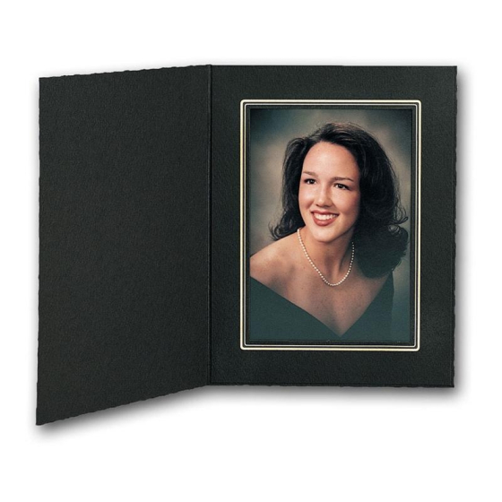 TAP CAL Ebony / Gold Folder 11"x14" pack of 12