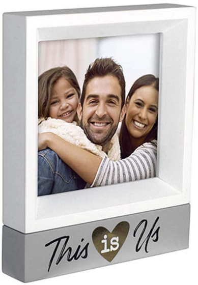 MALDEN Four Squared 4"x4" Frame "This is Us"