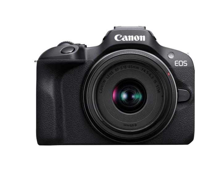 CANON EOS R100 with RF-S18-45mm F4.5-6.3 IS STM Lens Kit