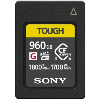 Sony TOUGH 960GB CFexpress Type A Memory Card (1800mb/s, 1700mb/s)