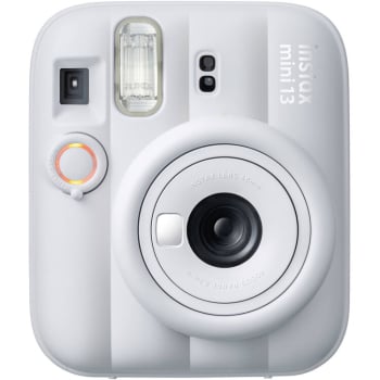 Fuji Instax Mini 13 Instant Camera (Clay White)