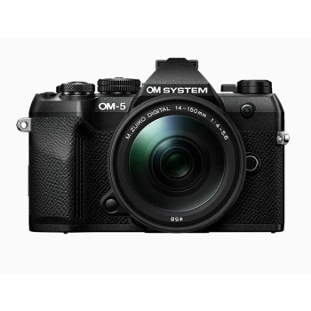 OM SYSTEM OM-5 Mark II Camera w/ 14-150mm f/4-5.6 III Lens (Black)