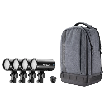 Westcott FJ100 4-Light Strobe Kit with FJ-T1 Trigger