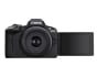 CANON EOS R50 with RF-S18-45mm F4.5-6.3 IS STM Kit Lens - Black