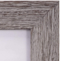 MALDEN Wide Linear Gray Wash 8"x10" Frame