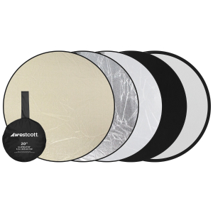 WESTCOTT Illuminator Collapsible 5-in-1 Reflector (20")