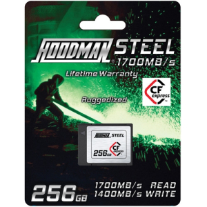 HOODMAN Steel CFexpress 256GB 1600MB/s Memory Card