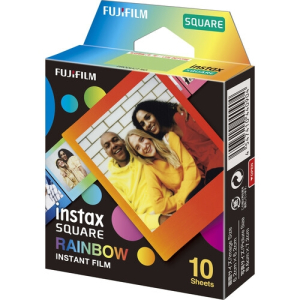 FUJI Instax Square - Rainbow Film (10 Sheets)