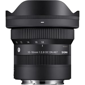 SIGMA 10-18mm F2.8 DC DN Contemporary Lens for Sony E