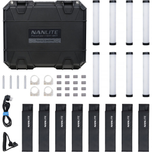 Nanlite PavoTube II 6XR LED Tube Light w/CRMX (8 Light Kit)