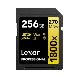 LEXAR SDHC/SDXC 1800x UHS-II (256GB)