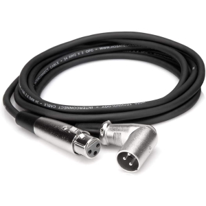 HOSA XRR103 XLR3F to Right Angle XLR3M Cable                     3ft
