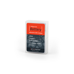 ProMaster LP-E6NH Li-ion Battery for Canon w/ USB-C Charging