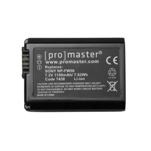 ProMaster NP FW50 battery    Sony NPFW50