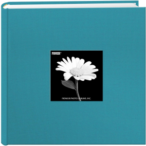 PIONEER Cloth Frame 4"x6" 2up Turquoise Blue DA200CBFT Album