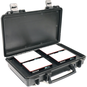 APUTURE MC 4-Light Travel Kit with Charging Case