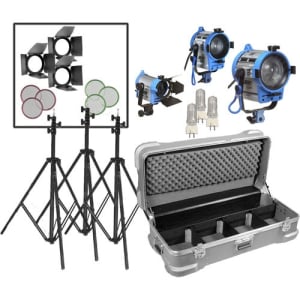 Dodd Camera ARRI 150 300 650 Compact Fresnel Kit with Wheels