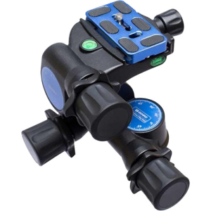 BENRO GD3WH 3-Way Geared Head w/ PU70 1/4 20 Quick Release Plate