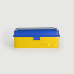 RETO Kodak Film Case - 120/135 Steel Film Case,BlueLid,YellowBody