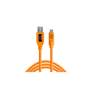 TETHERTOOLS TetherPro USB 3.0 to USB-C 15' ORG