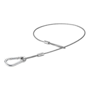 KUPO PVC coated safety wire cable 3.5mm dia x 80cm long      KG060912