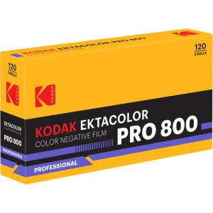 Eastman Kodak Ektacolor Pro 800 120 Film (5-Pack)