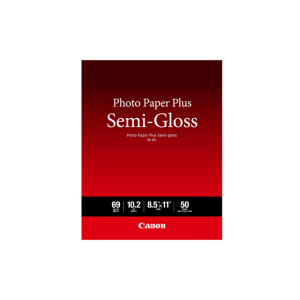 CANON Photo Paper Plus Semi gloss 8.5"x11" 50 Sheets