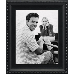 MALDEN Classic Mouldings Linden Black Beaded 8"x10" Frame