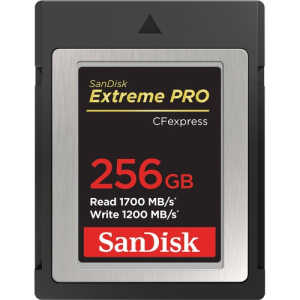 SANDISK Extreme PRO CFexpress Card Type B - 256GB (1.17GB/s write)