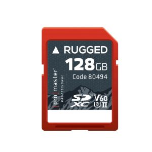 ProMaster SDXC 128gb UHS-II V60 Rugged Memory Card