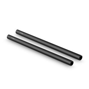 SMALLRIG 15mm Black AL Alloy Rod (M12-30cm) 12" (2 pcs) SR_1053
