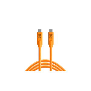 TETHERTOOLS USB-C to USB-C Cable 10' Orange