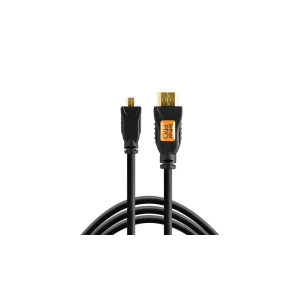 TETHERTOOLS TetherPro HDMI A to HDMI micro D 3' black cable